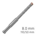 Force X 8.0 X 110/050 Sds-plus Rebar Drill Bit X4 Cutting Edges
