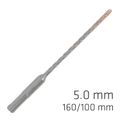 Force X 5.0 X 160/100 Sds-plus Rebar Drill Bit X4 Cutting Edges