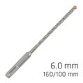 Force X 6.0 X 160/100 Sds-plus Rebar Drill Bit X4 Cutting Edges