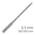 Force X 6.5 X 160/100 Sds-plus Rebar Drill Bit X4 Cutting Edges