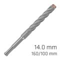Force X 14.0 X 160/100 Sds-plus Rebar Drill Bit X4 Cutting Edges
