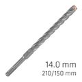 Force X 14.0 X 210/150 Sds-plus Rebar Drill Bit X4 Cutting Edges