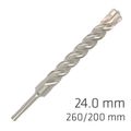 Force X 24.0 X 250/200 Sds-plus Rebar Drill Bit X4 Cutting Edges