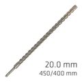 Force X 20.0 X 450/400 Sds-plus Rebar Drill Bit X4 Cutting Edges