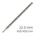 Force X 22.0 X 450/400 Sds-plus Rebar Drill Bit X4 Cutting Edges