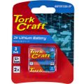 Battery Cr123a 3v Lithium X2 Per Card (moq 6)