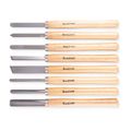 Chisel Set Wood Turning 8 Piece Std Wooden Case