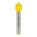 Router Bit V Groove 90 Degree 3/8'