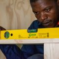 Spirit Level Box 400mm X 1.4mm 2 X Vial 0.5mm Accur. Alum.