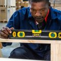 Spirit Level Beam 400mm X 1.6mm 3 X Vial 0.5mm Accur. Alum.