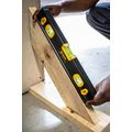 Spirit Level Beam 600mm X 1.6mm 3 X Vial 0.5mm Accur. Alum.