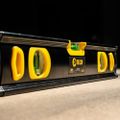 Spirit Level Beam 600mm X 1.6mm 3 X Vial 0.5mm Accur. Alum.