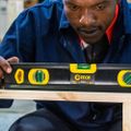 Spirit Level Beam 600mm X 1.6mm 3 X Vial 0.5mm Accur. Alum.
