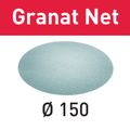 FESTOOL D150 P80 GR NET/50 Granat Net Abrasive Discs 150mm P80 50 Piece