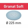 FESTOOL Granat Soft Abrasive Discs D225 P100 GR SOFT/25 - 25 Piece