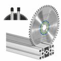 FESTOOL HW 210x2,4x30 TF72 Aluminium/Plastics Circular Saw Blade 210mm x 30mm 72T