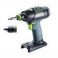 FESTOOL T 18+3-Basic Cordless Drill with ergonomic T-design