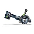 FESTOOL Dsc-agc 18-125 Fh Eb-basic Cordless Freehand Diamond Cutting System
