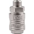 GAV112-1P Quick Coupler Euroline 1/4" Male Packaged