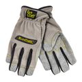Mechanics Glove Medium Synthetic Leather Palm Spandex Back