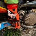 Limited Edit. 2xl Racing Glove Orange Syn. Leather
