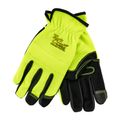 Glove Yellow X-large With Pu Palm Multi Purpose