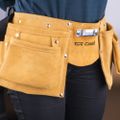 Large Prof.leather Tool Belt 11 Pocket