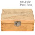 2pce Rail & Style & Panel Rase