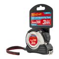 Measuring Tape Self Lock 3m X 16mm S/s & Rubber Casing Matt Finish