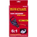 Measuring Tape Steel Blade 50m X 13mm Co-molded Rubber Casing