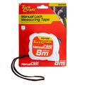 Measuring Tape M/lock 8m X 25mm Plastic Casing