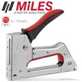 Staple Gun Metal Body Rubber Grip 22g 6-10mm Jt21 Stap Reload Ind