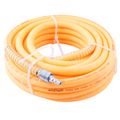 Flex Air Hose Kit 8mm X 10m Orange W/quick Coupler & Connector Yohkon