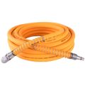 Flex Air Hose Kit 10mm X 10m Orange W/quick Coupler & Connector Yohko