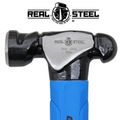 Hammer Ball Pein 450g 16oz Graph. Handle REAL STEEL