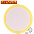 Foam Pad Hook And Loop Yellow Sponge 150mm 6' Heavy Cutting