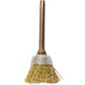 TORK CRAFT Mini Brass Brush Cup 12.7mm 3.2mm Shank