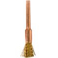 TORK CRAFT Mini Brass Brush End 3.2mm 2.4mm Shank
