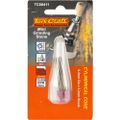 TORK CRAFT Mini Grinding Stone 6.4mm Cylindrical Cone 3.2mm Shank 2 Piece