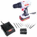 Drill Driver Dd10 20v 10mm 35nm 2.0 Ah Bat Std Charg 44 Pcs Acc
