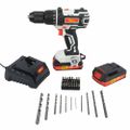 Imp. Drill Driver Id13 20v 13mm 0-1750rpm 50nm 2 X 2.0 Ah Bat Std Char