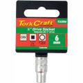 Socket 6mm 1/4' Drive Crv 12 Point