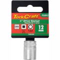 Socket 12mm 1/4' Drive Crv 12 P Oint