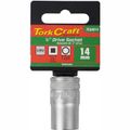 Socket 14mm X 21.8mm 1/2' Drive Crv 12 Point