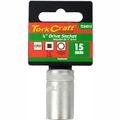 Socket 15mm X 21.8mm 1/2' Drive Crv 12 Point