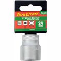 Socket 24mm X 31.8mm 1/2' Drive Crv 12 Point