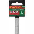 Socket 7mm 1/4' Dr Deep Socket Crv 12 Point
