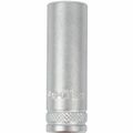 Socket 11mm 1/4' Dr Deep Socket Crv 12 Point