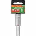 Socket 10mm 1/2' Dr Deep Socket Crv 12 Point