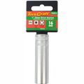 Socket 16mm 1/2' Dr Deep Socket Crv 12 Point